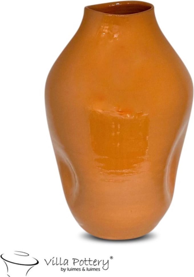 Vaas - Villa Pottery - Decoratie - Woondecoratie - Keramiek - Campari 1_1 Sand