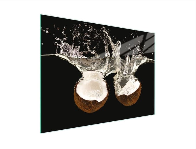 TMK ArtDeko - Snijplank - Glas - 30x22 cm - Kokos