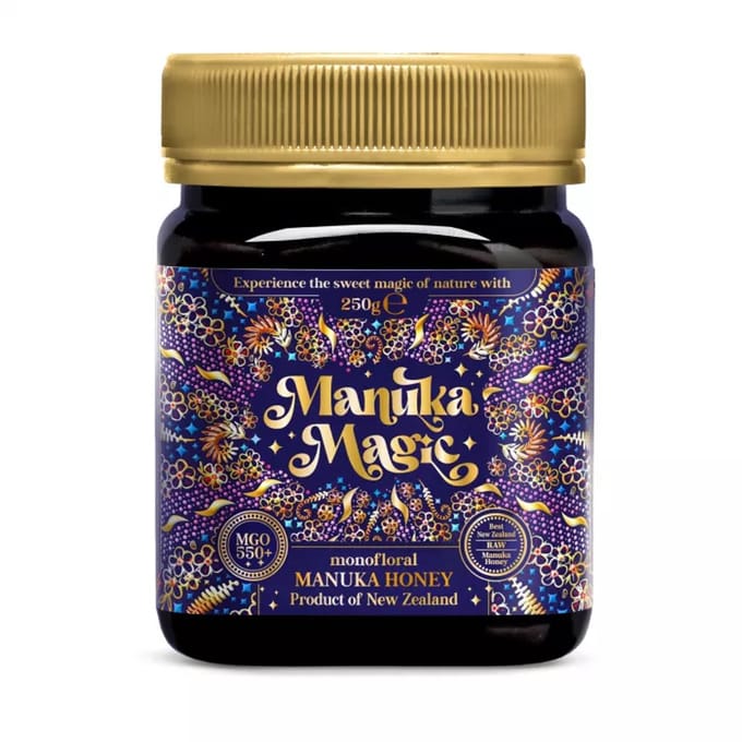 Manuka Magic Manuka honing MGO 550+ 250 gram