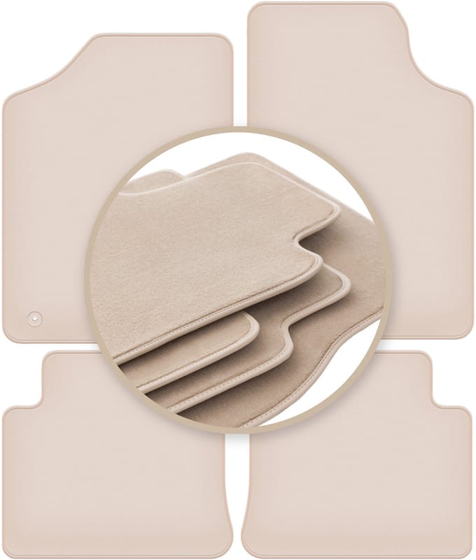 PREMIUM beige matten voor: Citroen ZX hatchback 1991-1998