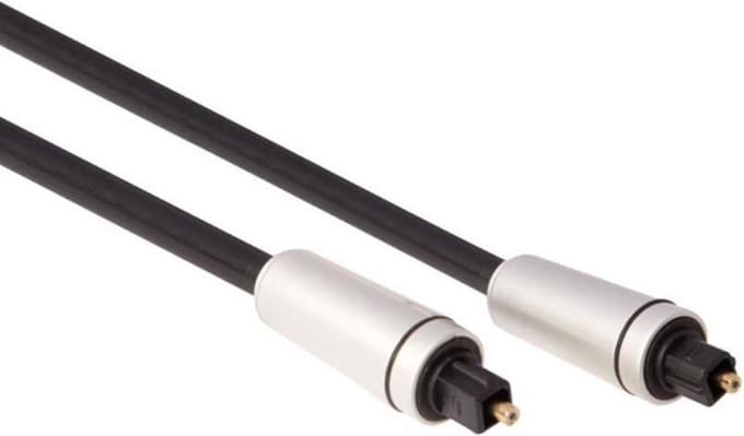 Velleman Optische Kabel - Toslink-Plug Naar Toslink-Plug / Professioneel / 0.75 M / M-M / Verguld