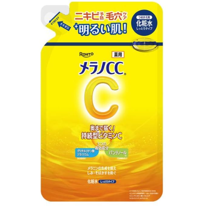 [Promotie] Rohto Mentholatum - Melano CC Vitamin C Lotion Refill - 170ml - Moist