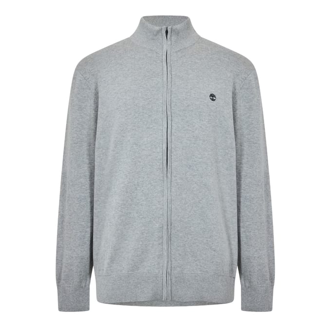 Timberland Heren Volledige Rits Regular Sweater (Medium Grijs Heather)