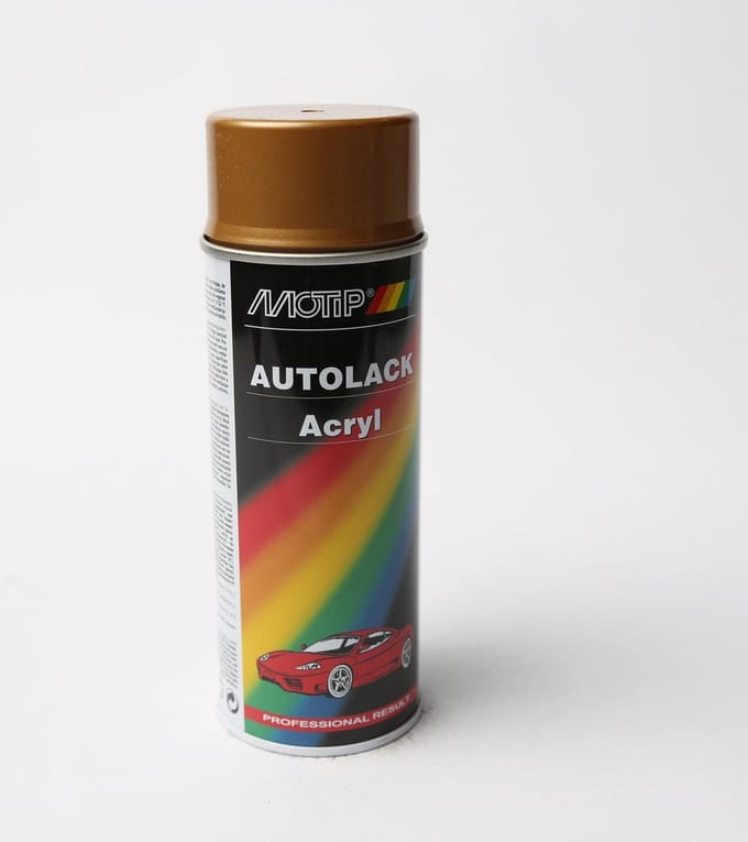 Motip 52345 - Autolak spuitbus - Goud Metallic - 400ml