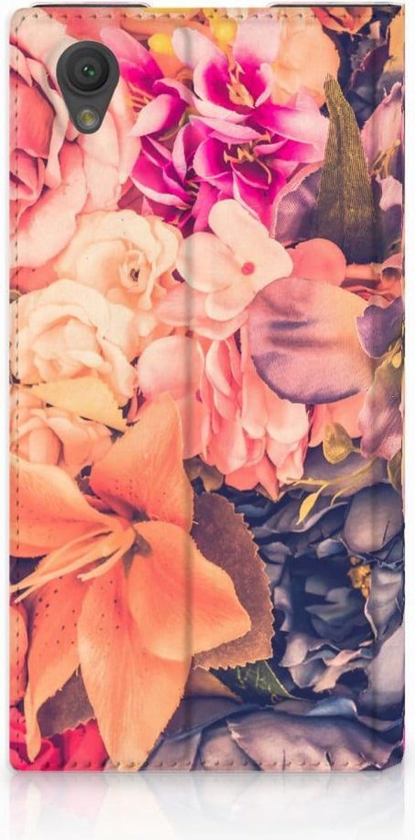 Sony Xperia L1 Smart Cover Bosje Bloemen