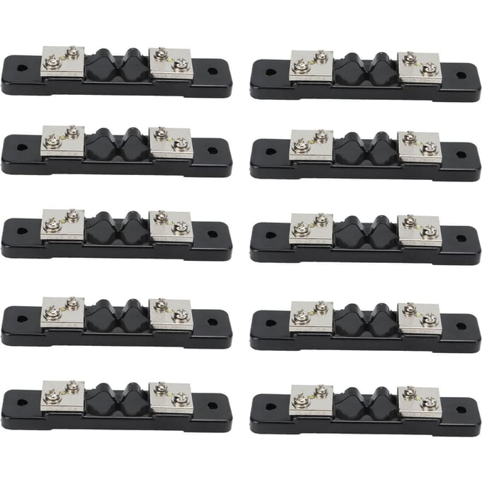 10 stuks/set 75mV DC stroommeter shuntweerstand voor testapparatuur digitale analoge ampèremeters 50A