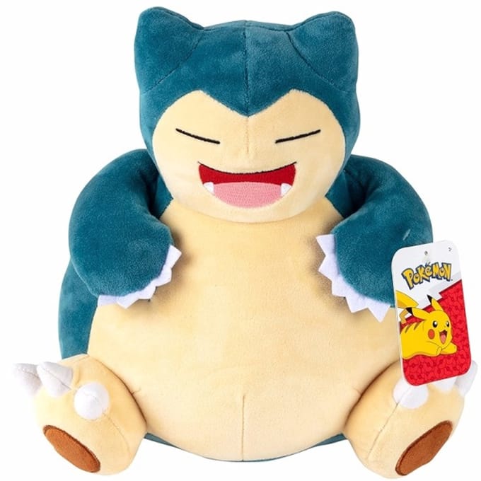 Jazwares Pokémon Knuffel Figure Snorlax 30 cm Knuffeles