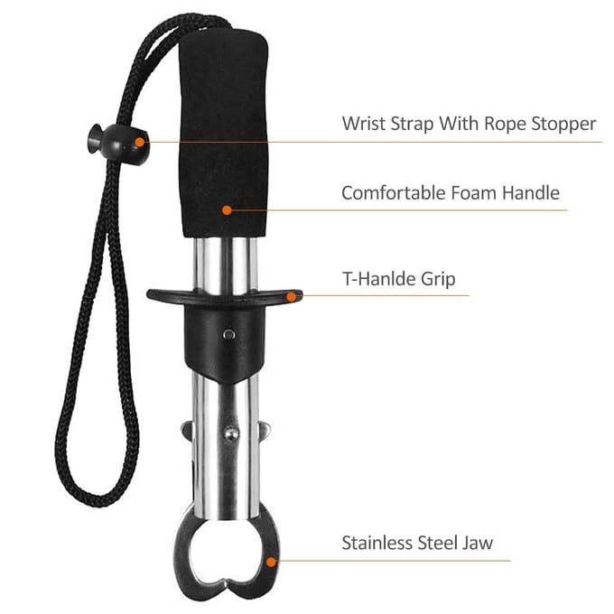 Handheld Digitale Visweegschaal Visgrijper Visgereedschap Haakverwijderaar Combo Kit Visgerei veelkleurig