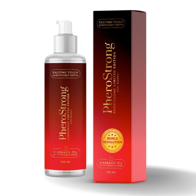 Limited Edition Voor Vrouwen Massageolie Met Feromonen 100ml