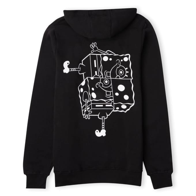 SpongeBob SquarePants Stacking Block Bob Unisex Hoodie - Zwart - L