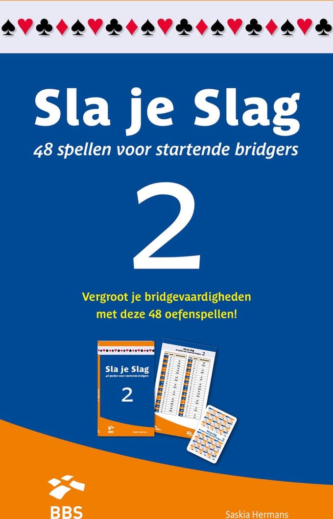 BBS Sla je Slag 2 - Bridge spellen voor de beginnende bridger - 48 spellen