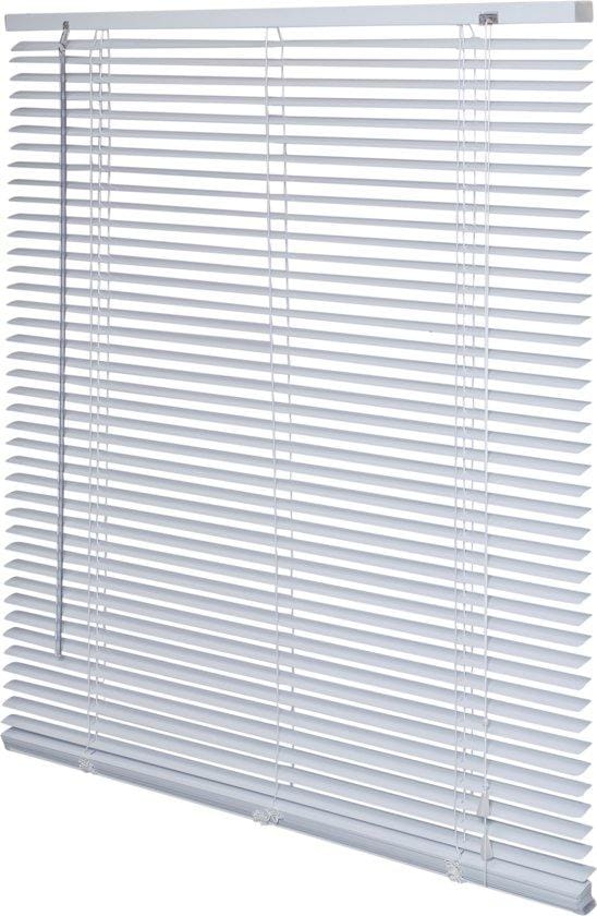 Intensions - Aluminium Jaloezie - 25 mm - Uni Wit - 160x175cm