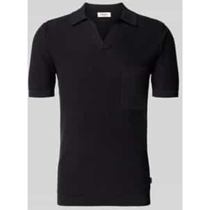 Slim Fit poloshirt in brei-look