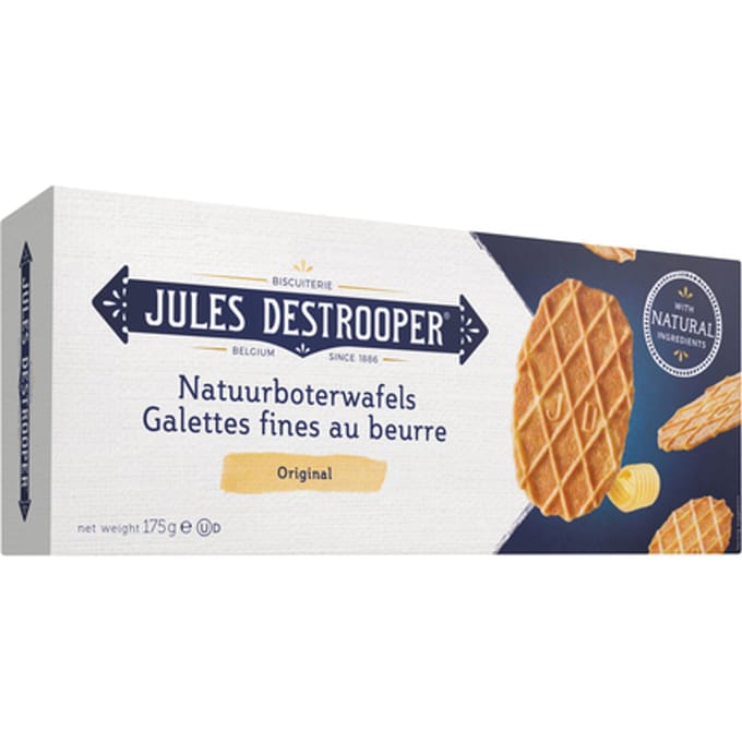 Jules Destrooper - Natuurboterwafel 175gr