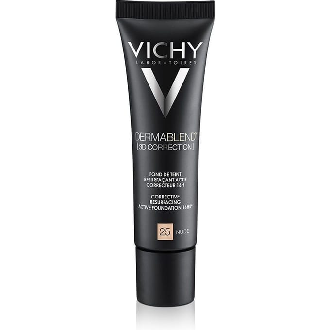 Vichy Dermablend 3D correctie foundation nr25 30ml voor een vette en onzuivere huid
