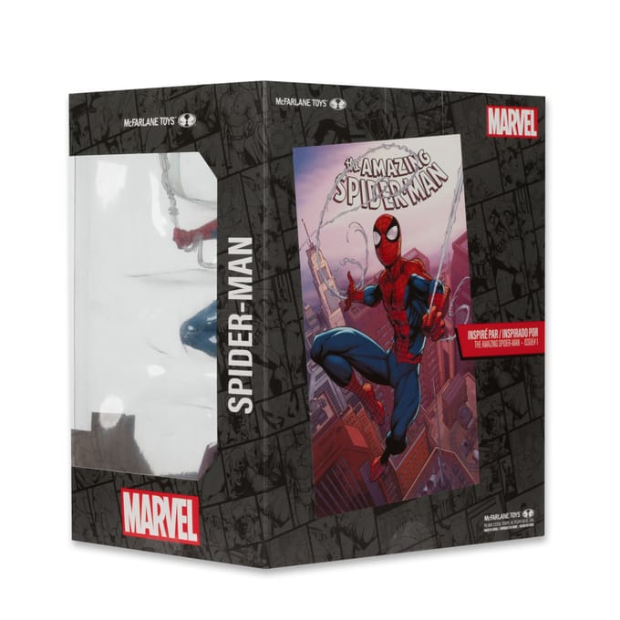 McFarlane Toys Marvel Collection PVC Statue 1/10 Spider-Man (The Amazing Spiderman #1) 17 cm Beeld