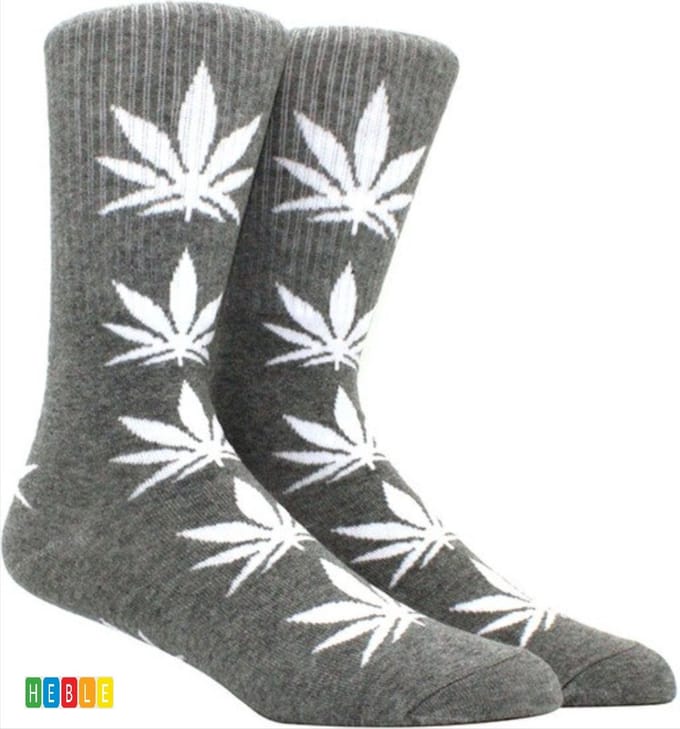 ***Wietsokken - Cannabissokken - Cannabis - Unisex sokken - Maat 36-45 - van Heble®***