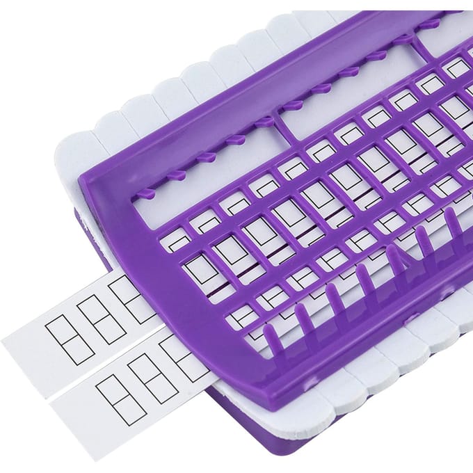 Kruissteek Draad Organizer 50 Posities Draadhouder Rijlijn Gereedschap Naaiaccessoires rozerode kleur