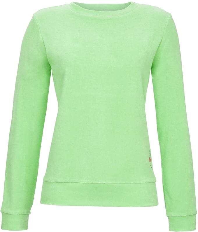 Badstoffen pyjamashirt groen Ringella - Groen - Maat - 38