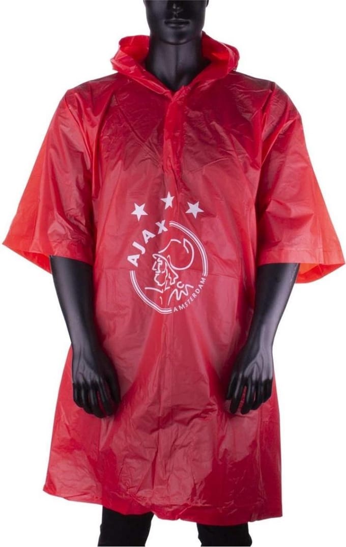 Ajax regenponcho voor kinderen regen poncho lengte 75cm