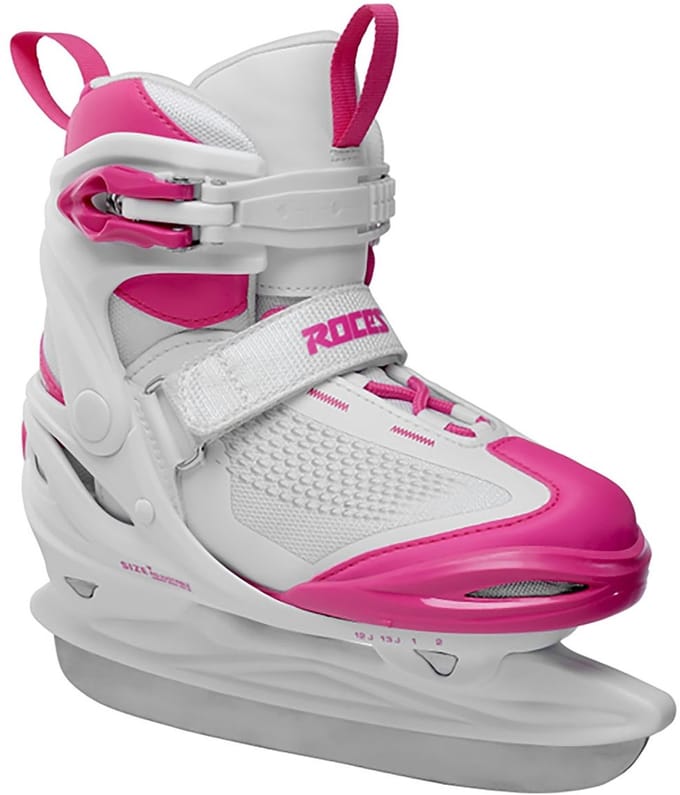 Roces - Moody Ice X Girl Verstelbare IJsschaatsen - Kinderen - Wit/roze - 36-40