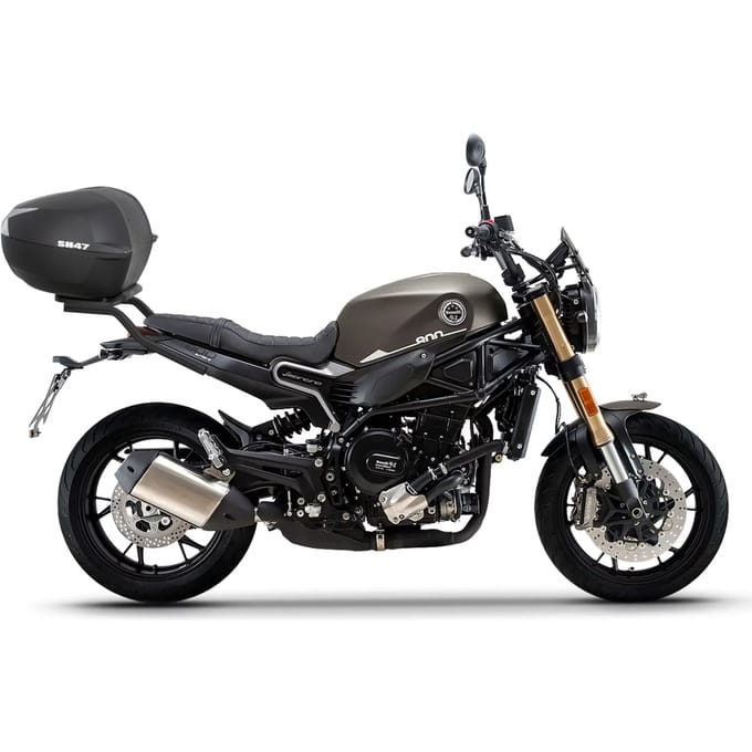 Shad Benelli Leoncino 800/trail Topkoffer Achtermontage Zilver