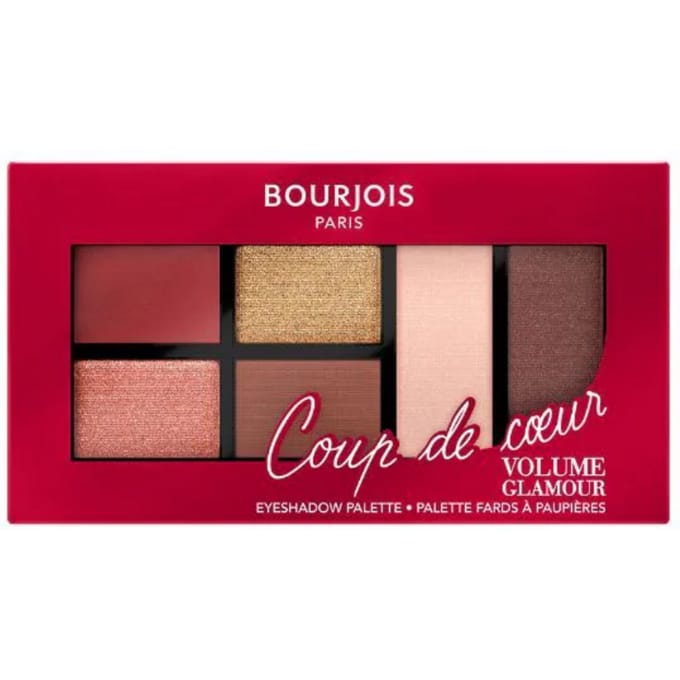Bourjois Paris Coup De Coeur Volume Glamour Oogschaduw Palette - 01 Intense Look