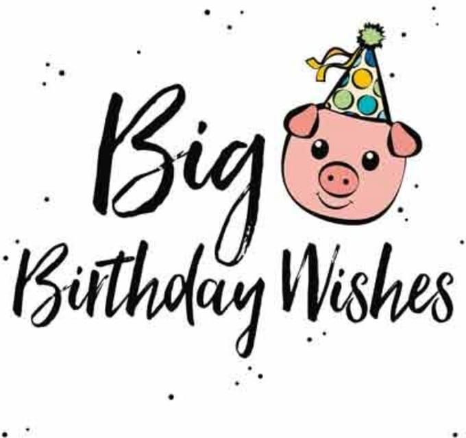 Wenskaart - Big Birthday Wishes