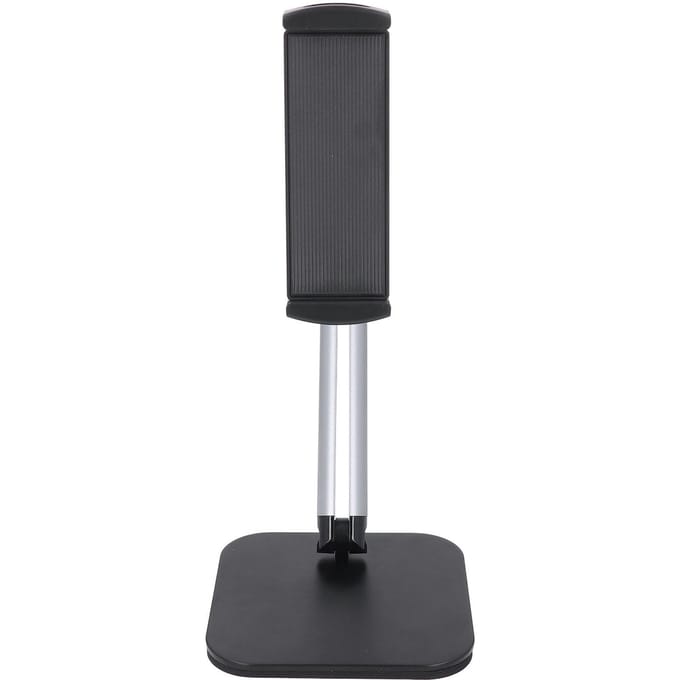 Support de tablette pliable pour bureau, rotation à 360 degrés, pour téléphone portable de 4,7 à 12,9 pouces black