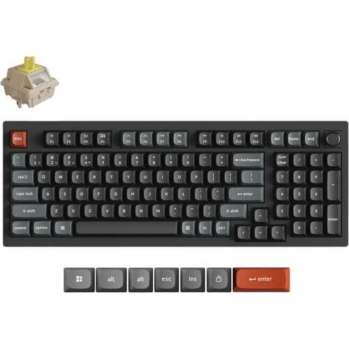Keychron V5 Ultra 8K banana toetsenbord