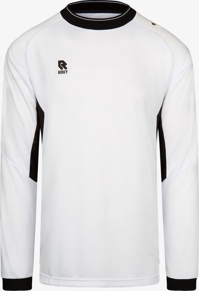 Robey Victory Voetbalshirt Lange Mouw Heren - Wit | Maat: M