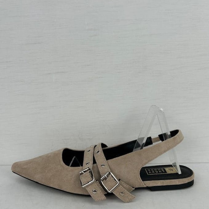 Slingbacks met gespjes khaki Khaki / 37