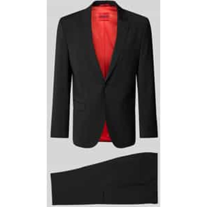 Super slim fit pak van wolmix model 'ARTI/HESTEN'