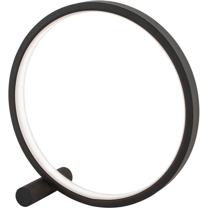 Viokef Circle LED tafellamp, zwart