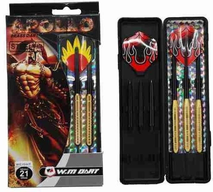 Darts Brass messing 21 gr 3 in box blist