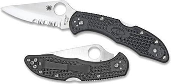 Spyderco Zakmes Delica 4 Lightweight Black VG-10 PE