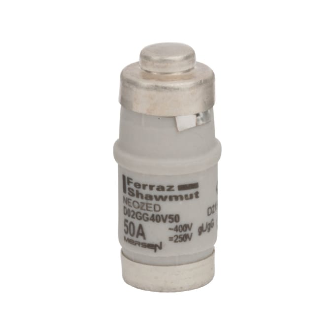 Mersen 01701.050000 Neozed zekering Afmeting zekering: D02 50 A 400 V