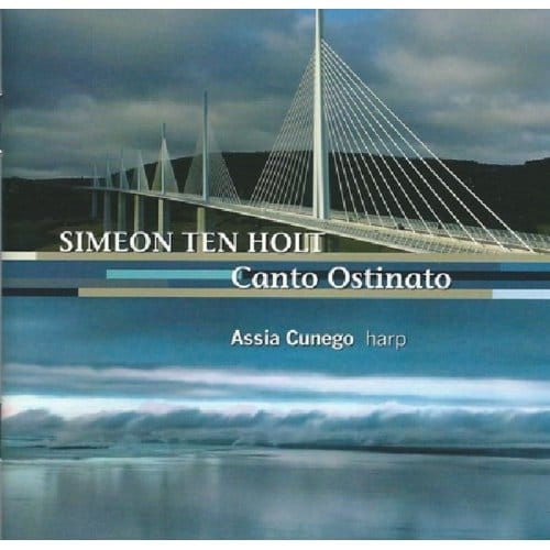 Assia Cunego - Ten Holt: Canto Ostinato (Harp Version) (CD)