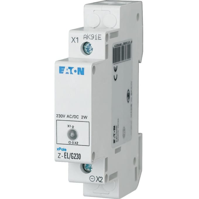 Eaton enkele groene LED signaallamp 230V AC/DC - 284922
