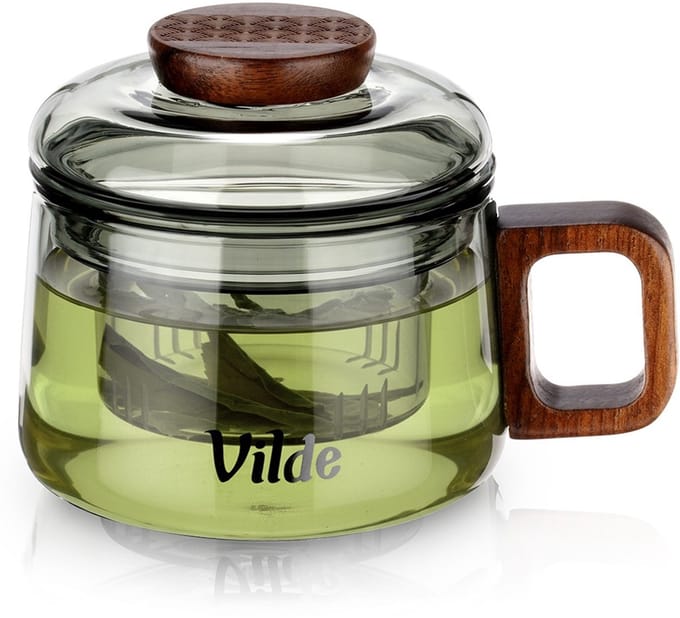 Drinkglas met Infuser 240 ml - Waterglas - Waterglazen
