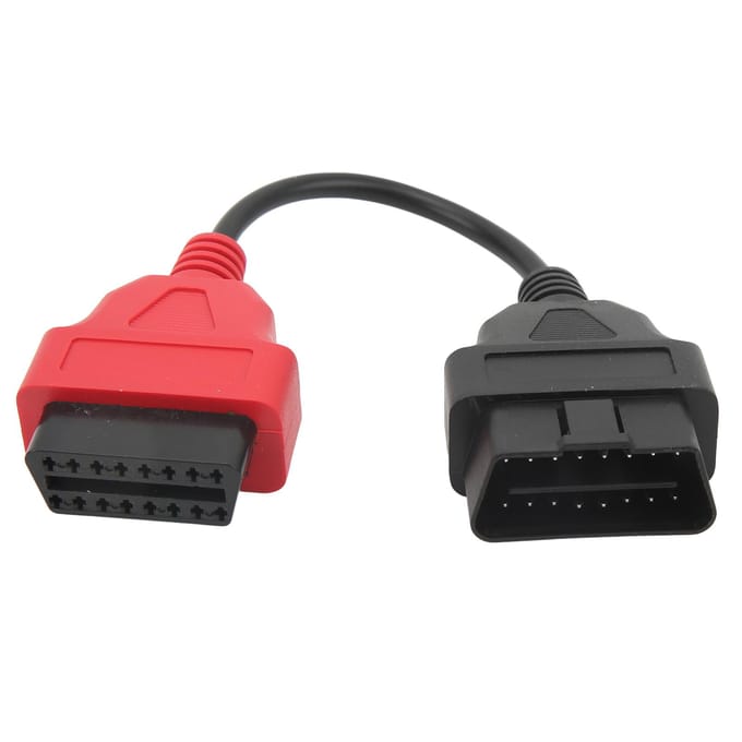 OBD2 Scanner Adapterkabel Rood SRS Diagnostische Kabel Vervanging voor Fiat EcuScan red