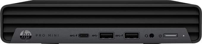HP Pro Mini 400 G9 Intel® Core™ i5 i5-14500T 8 GB DDR5-SDRAM 256 GB SSD Windows 11 Pro Mini PC Zwart