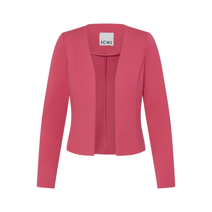 slim fit blazer in open pasvorm model 'KATE'