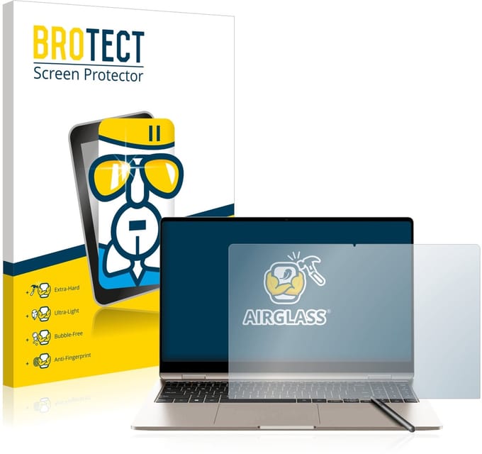 Screenprotector voor Samsung Galaxy Book3 360 15.6" Beschermglas transparant