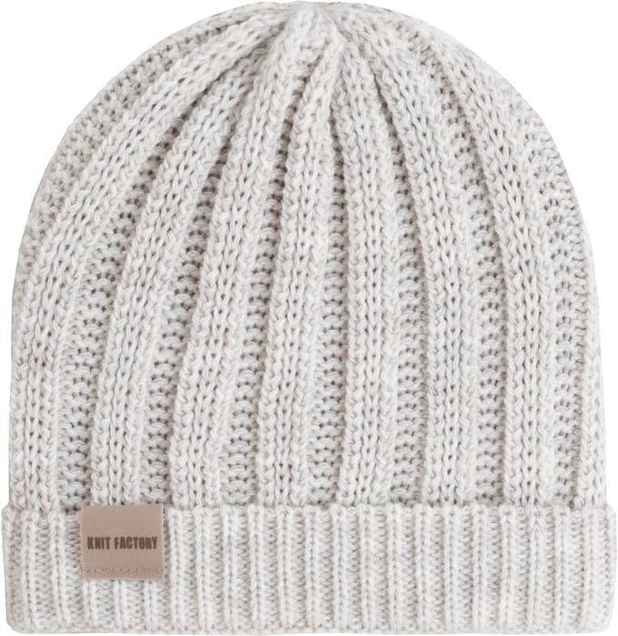 Knit Factory Nica Muts - Beige - One Size