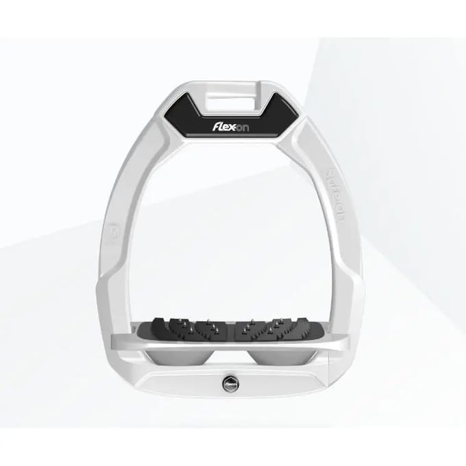 Veiligheidsstijgbeugels Inclined Ultra Grip Wit/Grijs/Grijs Flex-On Safe-On