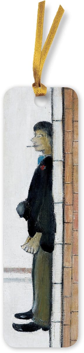 Flame Tree Bookmarks (Foiled)- L.S. Lowry: Man Lying on a Wall Bookmarks (pack of 10)