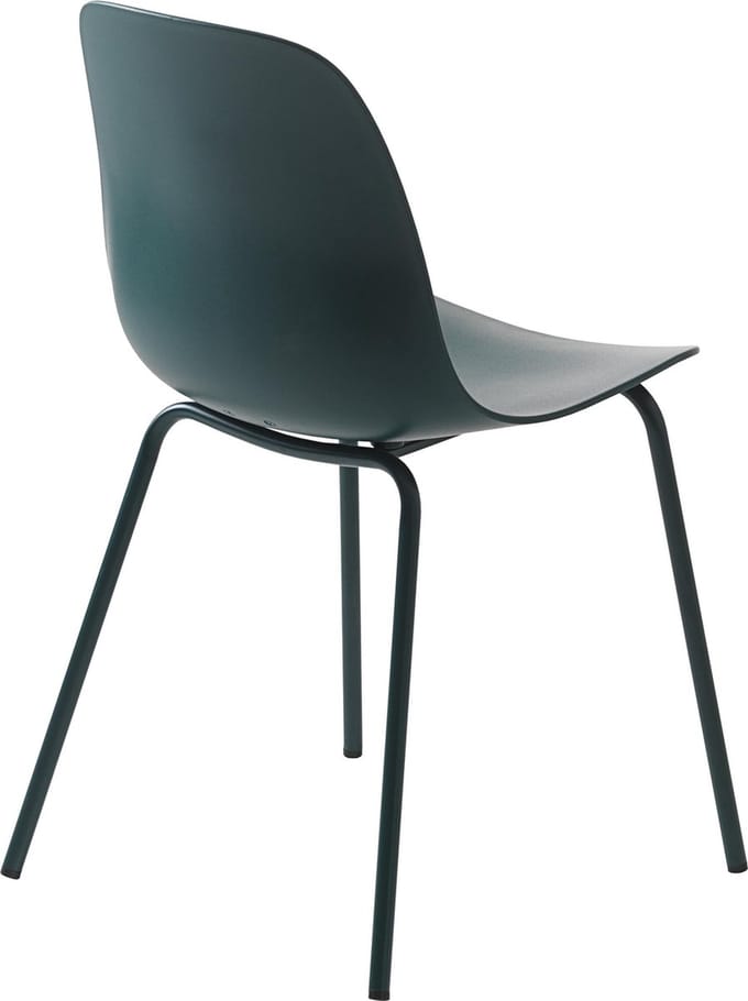 Eetkamerstoel Whitby - Petrol - eetkamerstoelen set van 4