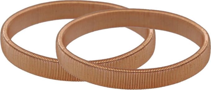 Jumada's - Mouwophouders \- Roze \& Goud \- 20 cm \- Metaal \