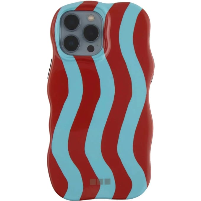 123watches hoesje Candy - blauw rood - Siliconen, TPU - iPhone 13 Pro Max